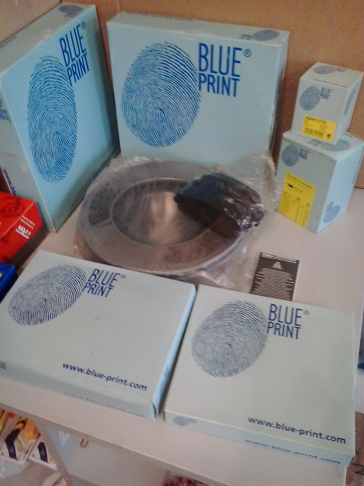 BluePrint тормозные диски и колодки