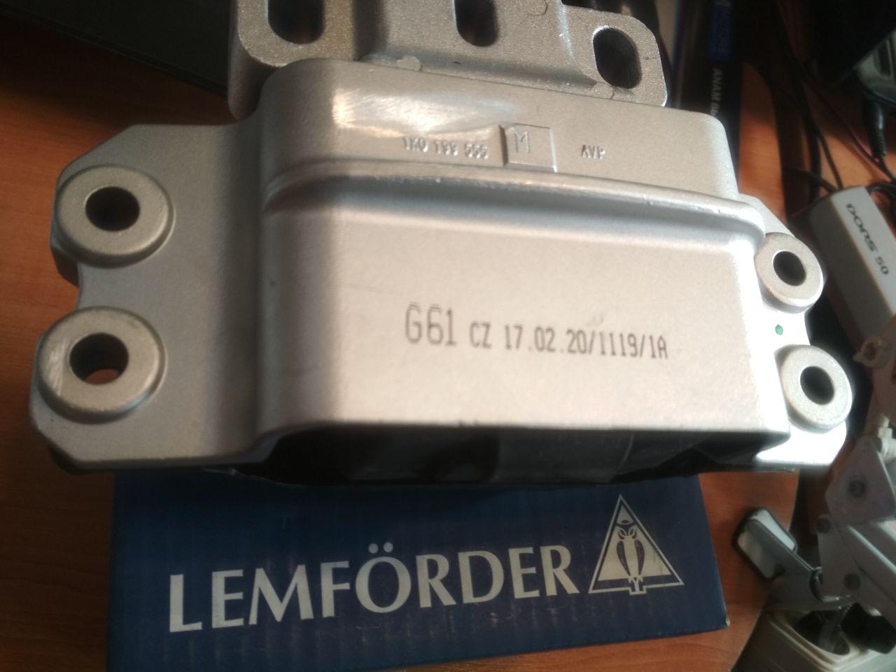 Подушка двигателя Lemforder